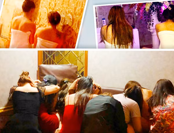 Một số cơ sở massage biến tướng mại dâm bị phát hiện trong thời gian qua.