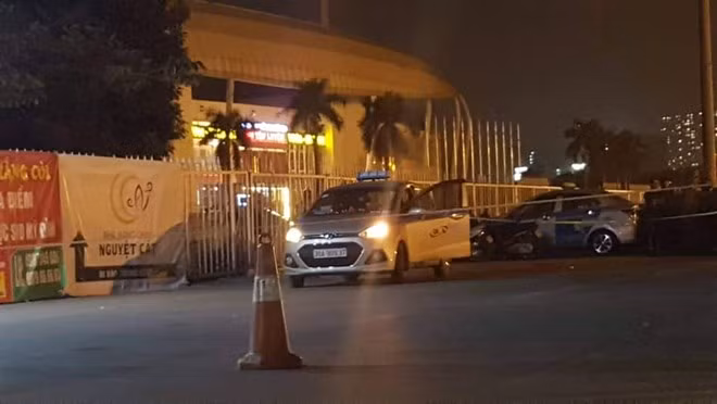 Hiện trường nơi xảy ra vụ việc.