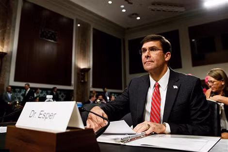 Bộ trưởng Quốc phòng Mỹ Mark Esper.