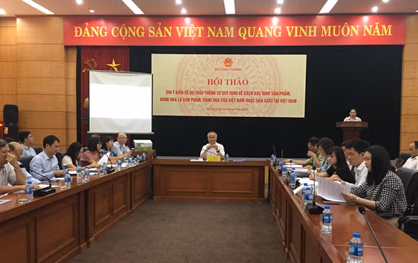Toàn cảnh buổi hội thảo.