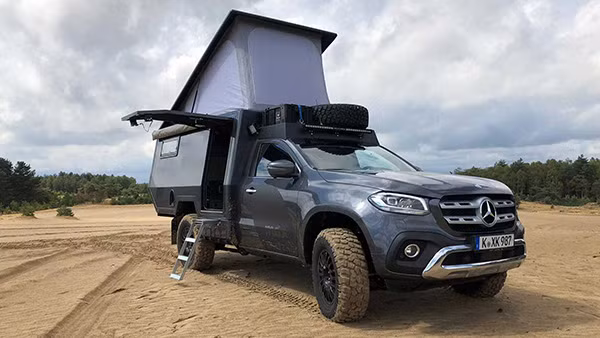 Mẫu xe dành các cho tín đồ du lịch dựa trên chiếc bán tải Mercedes-Benz X-Class.