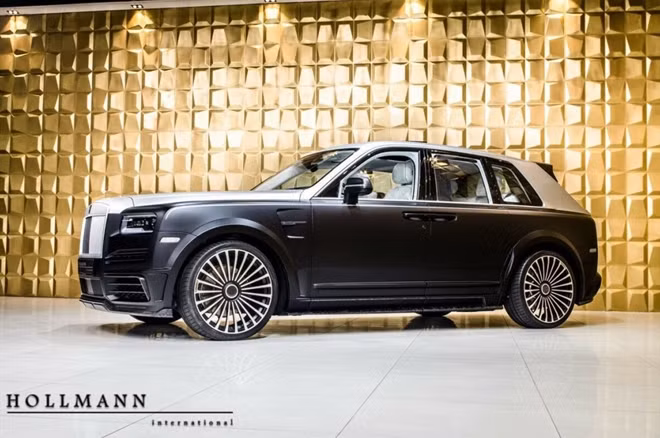 Chiếc SUV siêu sang phiên bản tỷ phú Rolls-Royce Cullinan Billionaire của Mansory.