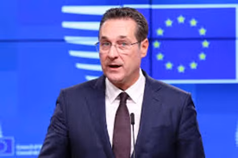 Ông Heinz-Christian Strache.