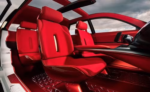 Nội thất bên trong mẫu concept Kia HabaNiro.