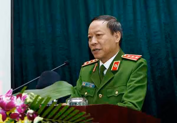 Thứ trưởng Lê Qúy Vương phát biểu tại buổi Lễ.