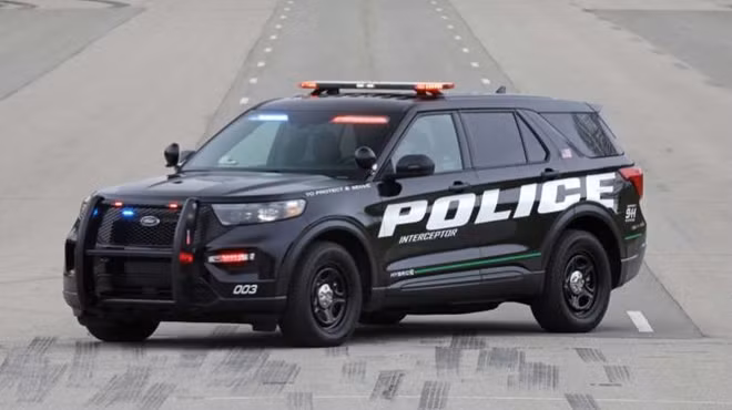 Mẫu xe tuần tra Police Interceptor Utility của Ford bị tố gây ảnh hưởng tới sức khỏe người ngồi trong cabin.