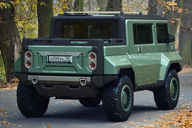 Mẫu concept H-UAZ của Alexander Isaev.