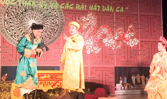 Khi nhập vai, nghệ sỹ Xuân Quý luôn sáng tạo, để không lặp lại mình.