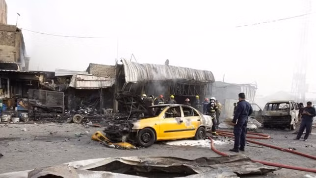 Đánh bom xe đã không phải là điều hiếm gặp ở thủ đô Iraq. Ảnh: Reuters