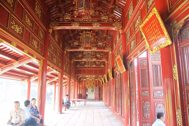Khu vực Dực lang, Trường lang, Tử Cấm Thành, Đại Nội Huế thường được Trung tâm BTDT Cố đô Huế tổ chức các cuộc triển lãm liên quan đến triều Nguyễn.
