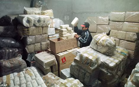 Ma túy Mexico chuẩn bị được đưa vào Mỹ.