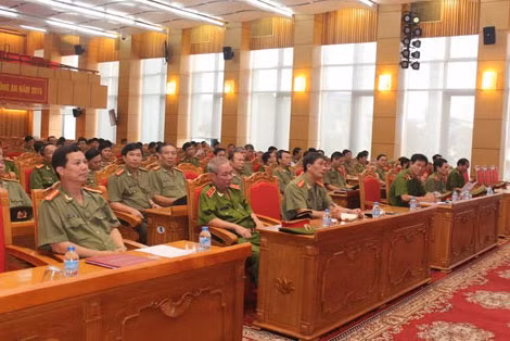Các đại biểu tham gia lớp tập huấn.