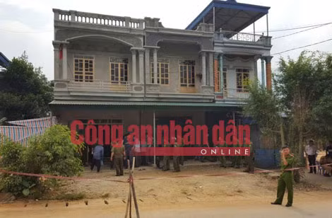 Hiện trường vụ việc.
