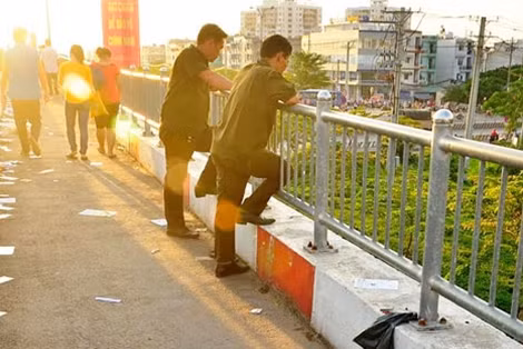 Hiện trường nơi xảy ra vụ việc.