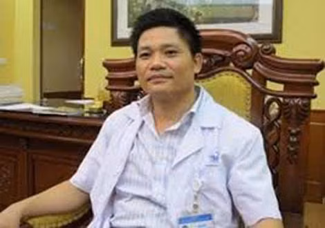 Tiến sĩ, bác sĩ Nguyễn Duy Ánh, Giám đốc bệnh viện Phụ sản Hà Nội.