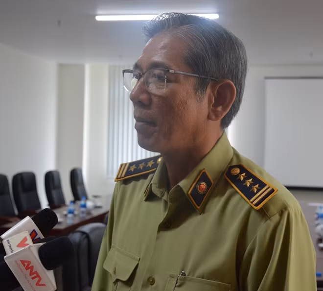 Ông Nguyễn Văn Bách, Quyền Cục trưởng Cục QLTT TP Hồ Chí Minh.