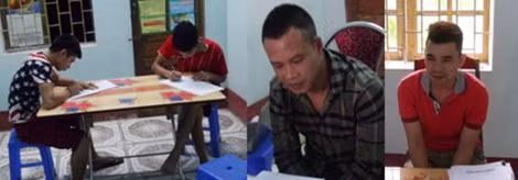 Một số đối tượng trong vụ án.