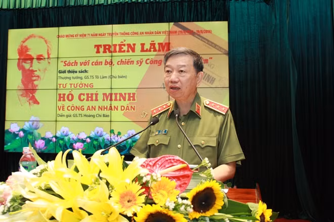 Bộ trưởng Tô Lâm phát biểu chỉ đạo.