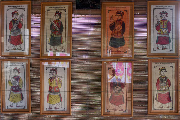 Tranh làng Sình (ảnh: internet).