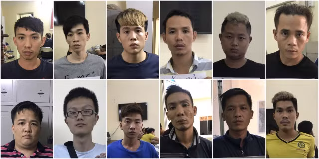 Các đối tượng là người nước ngoài và Việt Nam có liên quan trong đường dây lừa đảo chiếm đoạt tài sản bị phát hiện, bắt giữ tại Quảng Nam. Các đối tượng là người nước ngoài và Việt Nam có liên quan trong đường dây lừa đảo chiếm đoạt tài sản bị phát hiện, bắt giữ tại Quảng Nam.