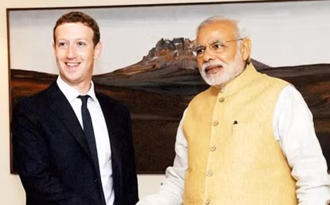 CEO Facebook Mark Zuckerberg ủng hộ đối với sáng kiến “số hóa” Ấn Độ và đánh giá cao nỗ lực của Chính phủ Narendra Modi về mở rộng ứng dụng Internet ở nông thôn.