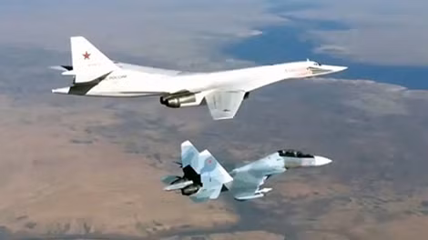 Chiến đấu cơ của Nga đang làm nhiệm vụ tại Syria.