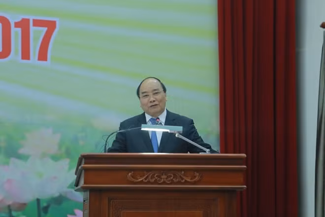 Thủ tướng Nguyễn Xuân Phúc phát biểu tại Hội nghị