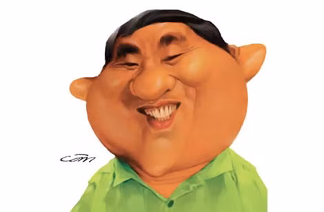 Nhà thơ Trần Đăng Khoa qua góc nhìn họa sĩ Còm.