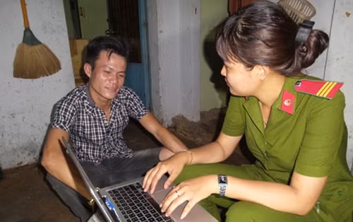 Nguyễn Thanh Lộc đang trình báo vụ việc với cơ quan điều tra.