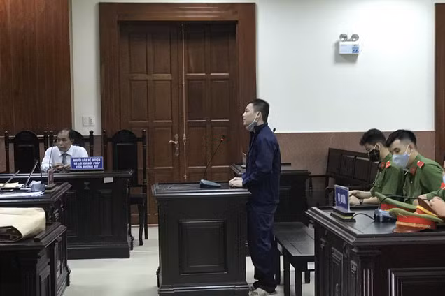 Bị cáo Châu Minh Cường tại phiên phúc thẩm
