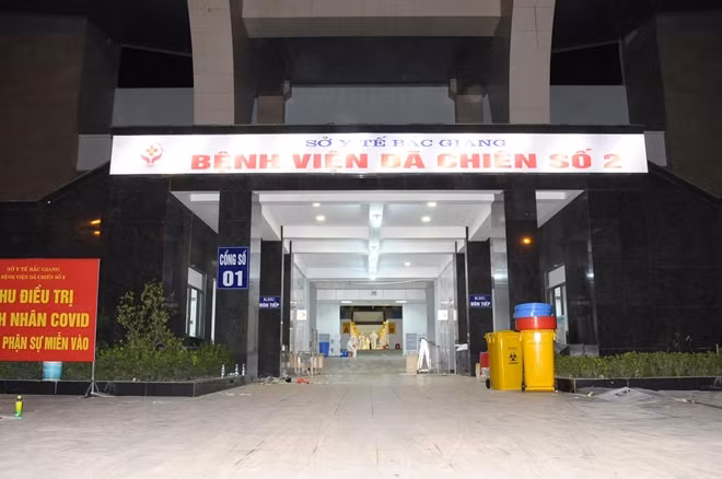 Bệnh viện dã chiến số 2 Bắc Giang đã tiếp nhận hơn 500 bệnh nhân COVID-19