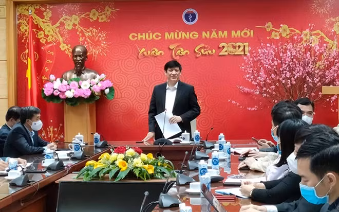 Bộ Y tế họp trực tuyến với các tỉnh có dịch sáng 5/2