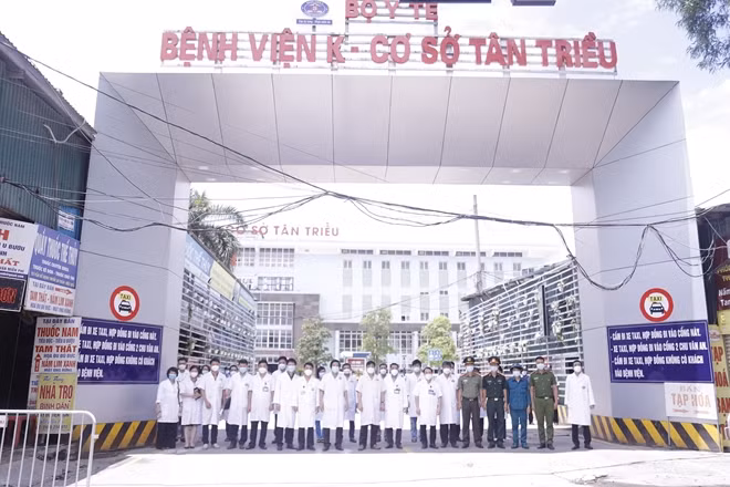 Bệnh viện K gỡ bỏ phong tỏa từ ngày 14/6.