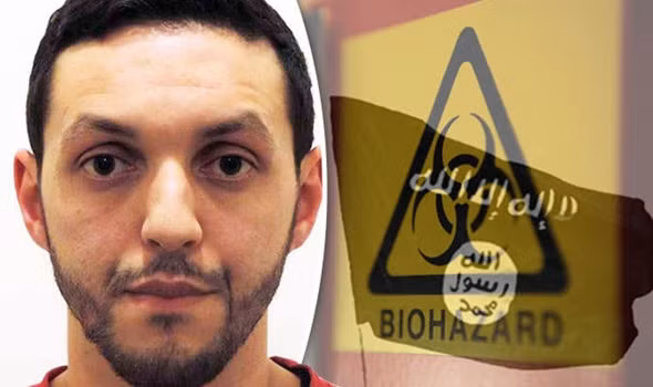 Tên Mohamed Abrini đã mang theo một quả bom chứa phân, tinh hoàn động vật để tấn công Bỉ vào tháng 3-2016