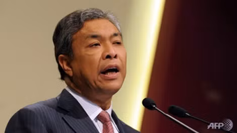 Phó thủ tướng kiêm Bộ trưởng Nội vụ Malaysia Ahmad Zahid Hamidi.