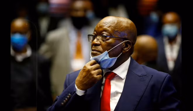Cựu Tổng thống Jacob Zuma. Ảnh: Reuters.