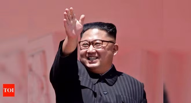 Ông Kim khẳng định, trong năm mới sẽ làm việc chăm chỉ để sớm đưa lý tưởng và mong muốn của nhân dân thành hiện thực. Ảnh: TOI.