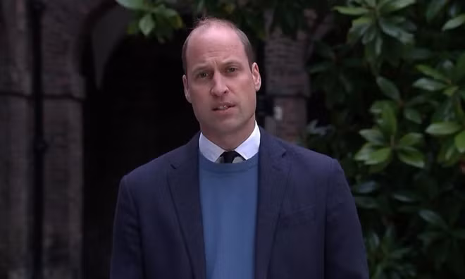 Hoàng tử William chỉ trích BBC trong một video phát đi từ Điện Kensington. Ảnh: Kensington Palace.