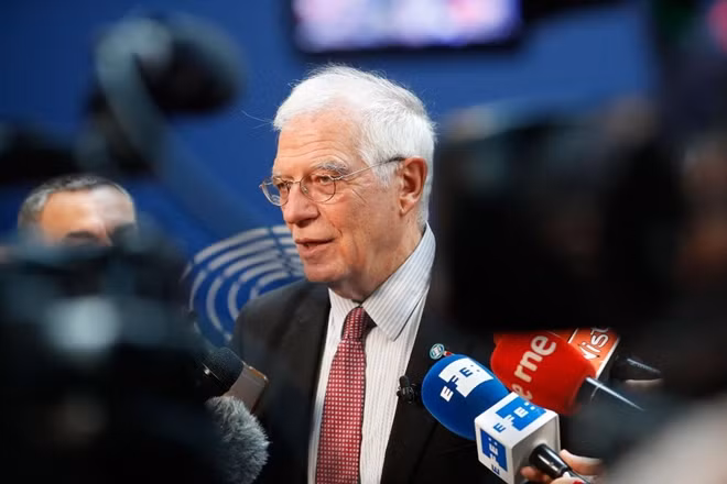 Cao uỷ phụ trách An ninh và Đối ngoại EU Josep Borrell. Ảnh: Middle-east.
