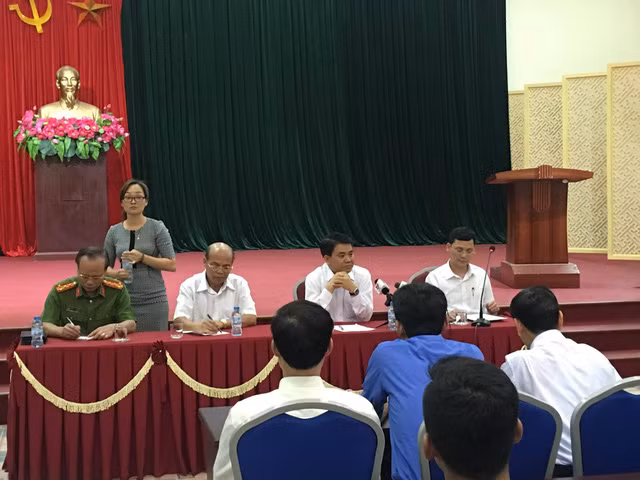 Chủ tịch UBND TP Nguyễn Đức Chung tại buổi làm việc