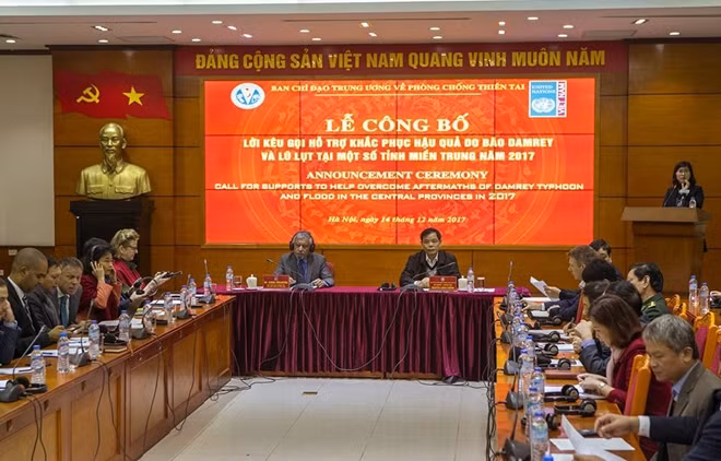 Liên Hợp quốc tại Việt Nam cam kết sẽ tiếp tục đồng hành với Việt Nam để giúp đỡ người dân vùng thiên tai.