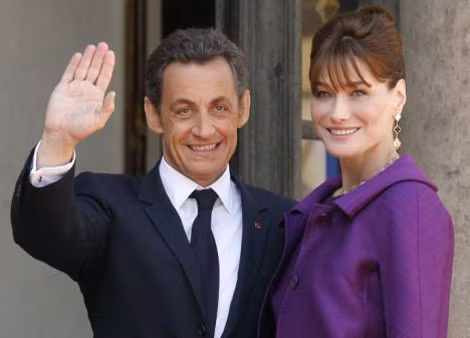 Vợ chồng cựu Tổng thống Nicolas Sarkozy-Carla Bruni. Vợ chồng cựu Tổng thống Nicolas Sarkozy-Carla Bruni.