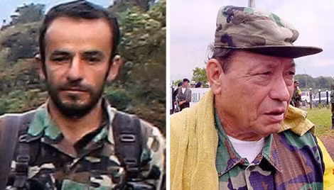 Jacobo Arenas và Manuel Marulanda.