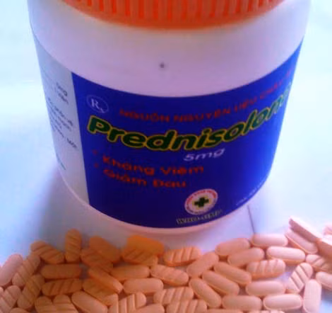 MT131-Mẫu thuốc Prednisolon giả. MT131-Mẫu thuốc Prednisolon giả.