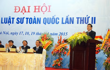 Chủ tịch nước Trương Tấn Sang phát biểu chỉ đạo hội nghị.