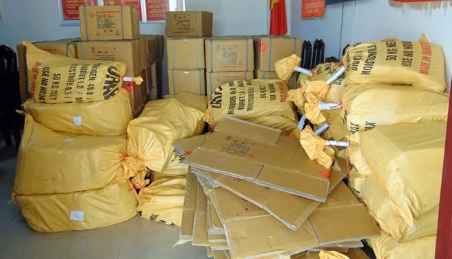 Tang vật bị thu giữ.