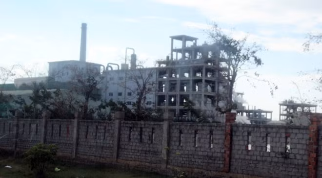 Nhà máy sản xuất sô đa Chu Lai bị phát hiện có nhiều sai phạm trong công tác bảo vệ môi trường.