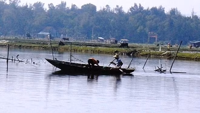 Khu vực ông Nh. trượt chân té xuống sông Trường Giang bị đuối nước dẫn đến tử vong.