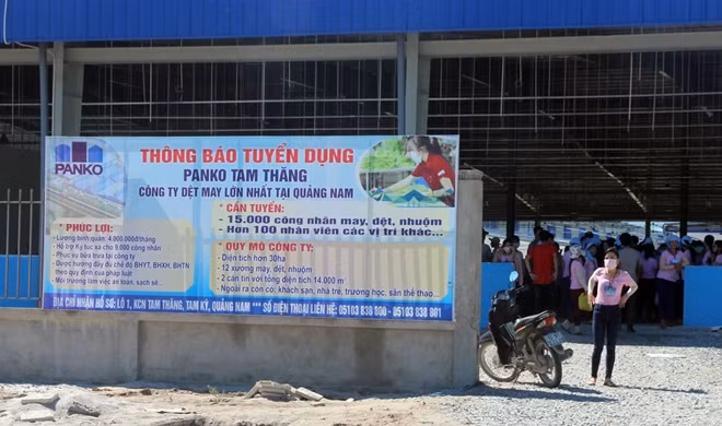 Công ty Panko Tam Thăng là công ty dệt may có quy mô thiết kế lớn nhất tại Quảng Nam.