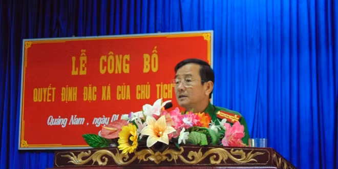 Đại tá Trương Công Trĩ cho biết việc xét đặc xá cho phạm nhân của Trại được thực hiện công khai, minh bạch, dân chủ, đúng quy định.